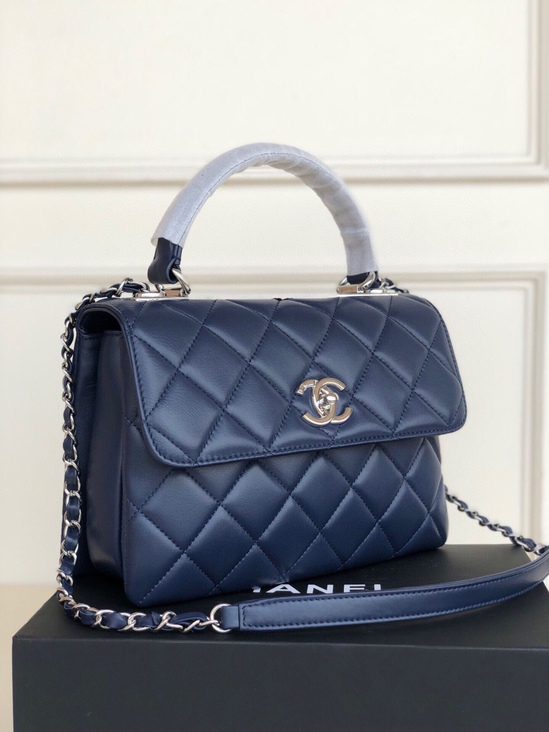 Ch**el top handle bags
